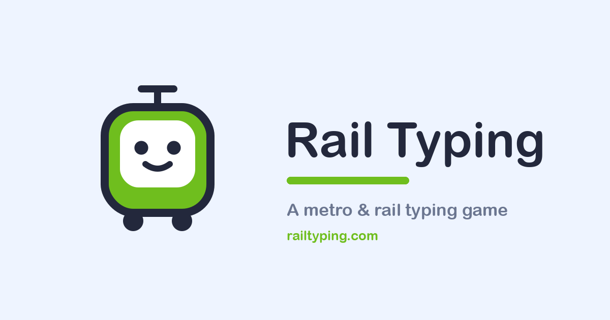 Rail Typing screenshot